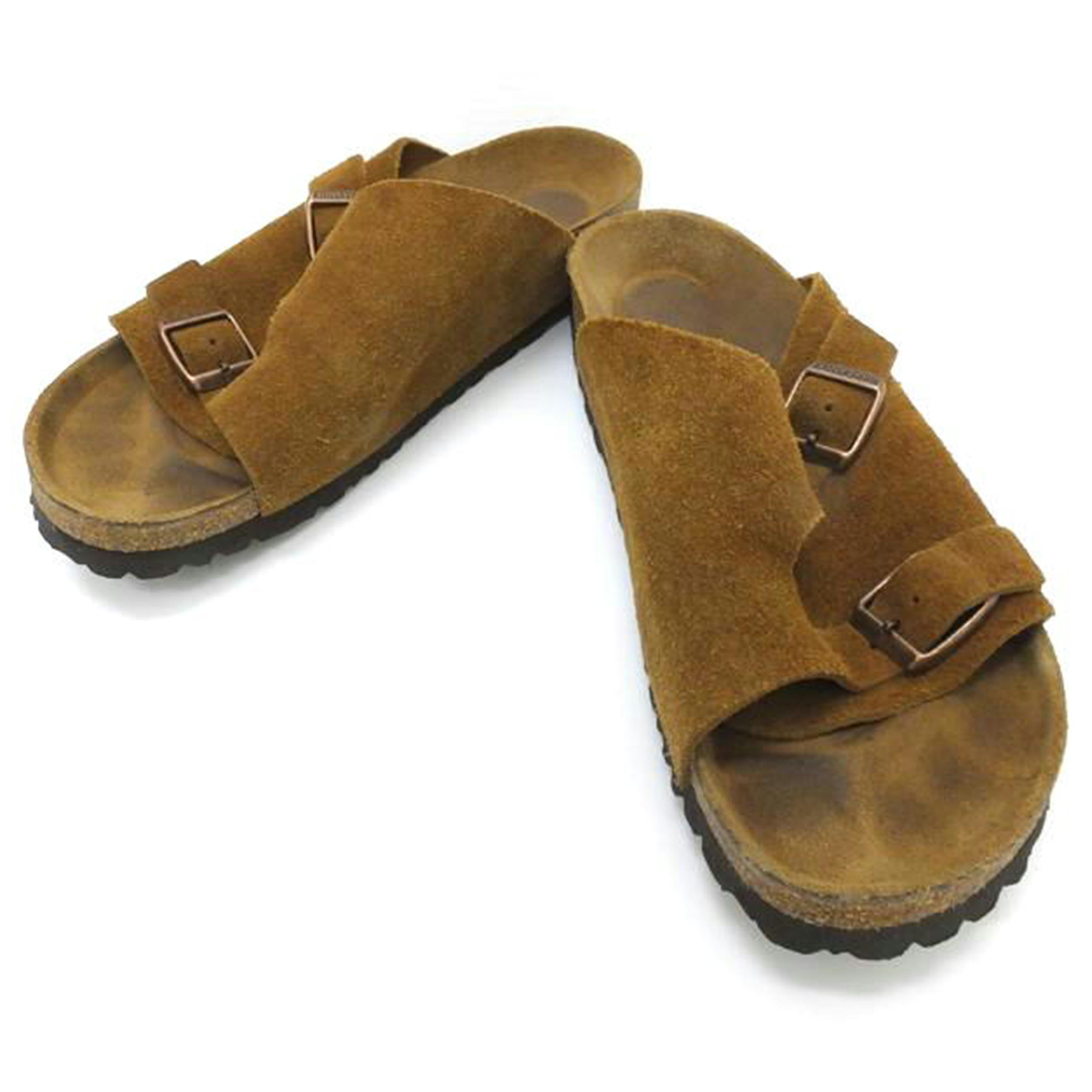 BIRKENSTOCK ブリケンシュトック/スウェードレザーサンダル/ブラウン/チューリッヒ//Bランク/88