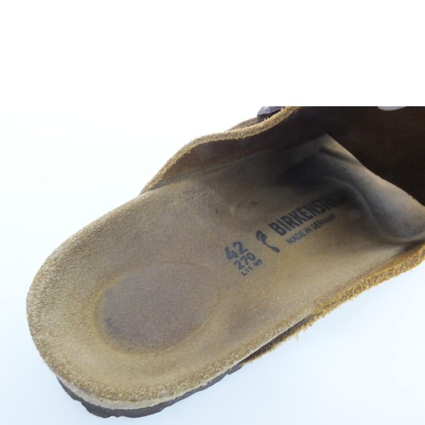 BIRKENSTOCK ブリケンシュトック/スウェードレザーサンダル/ブラウン/チューリッヒ//Bランク/88