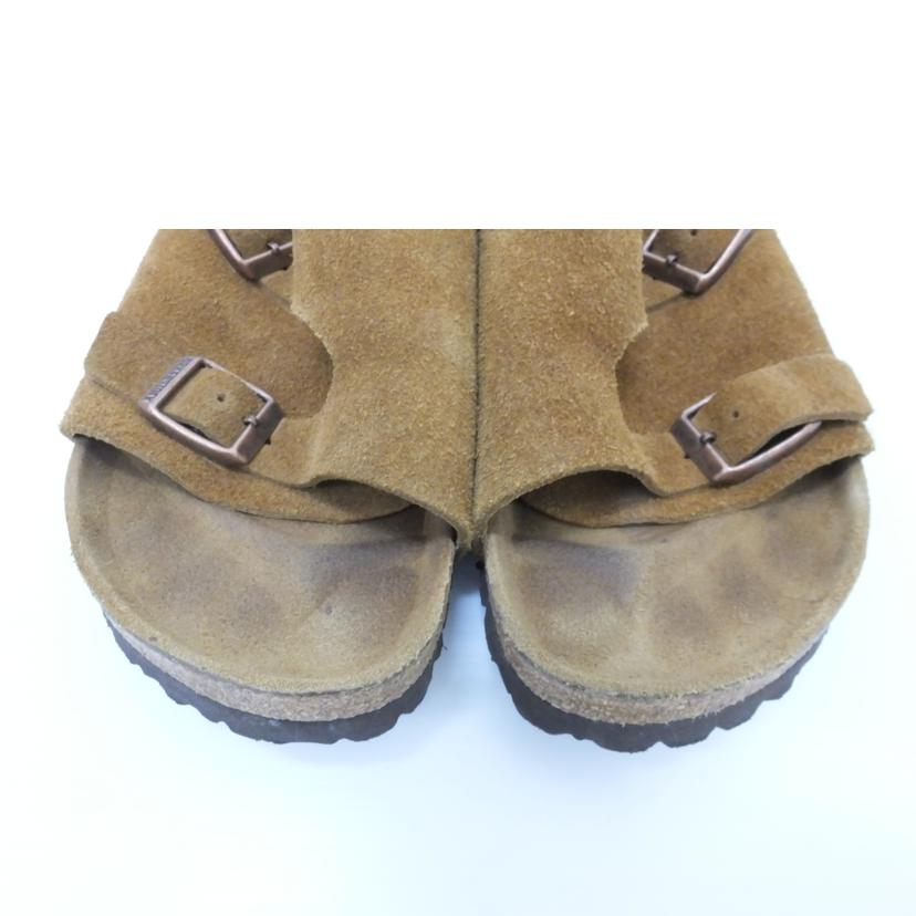 BIRKENSTOCK ブリケンシュトック/スウェードレザーサンダル/ブラウン/チューリッヒ//Bランク/88