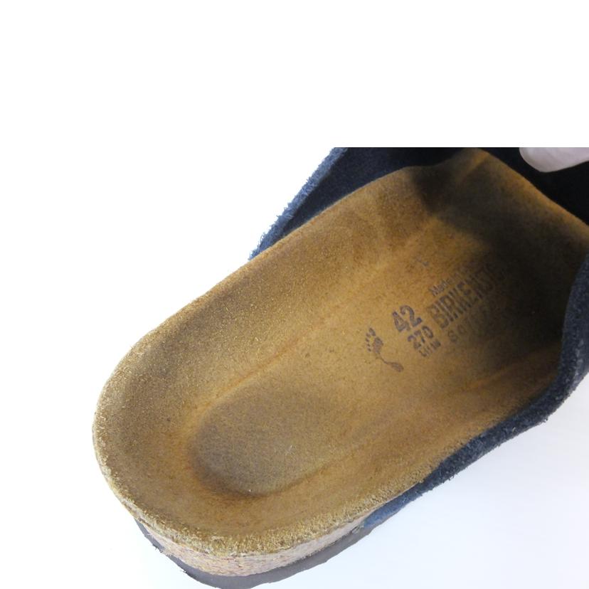 BIRKENSTOCK ブリケンシュトック/スウェードレザーサンダル/ネイビー//チューリッヒ/Bランク/88