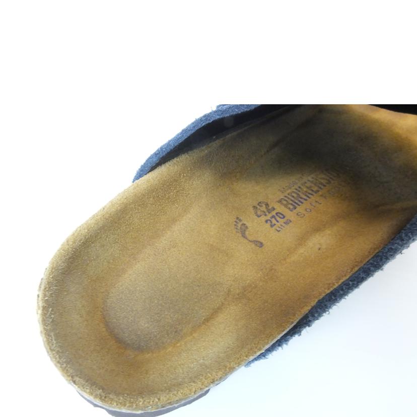 BIRKENSTOCK ブリケンシュトック/スウェードレザーサンダル/ネイビー//チューリッヒ/Bランク/88