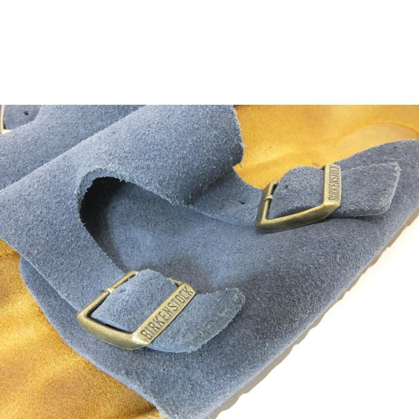 BIRKENSTOCK ブリケンシュトック/スウェードレザーサンダル/ネイビー//チューリッヒ/Bランク/88