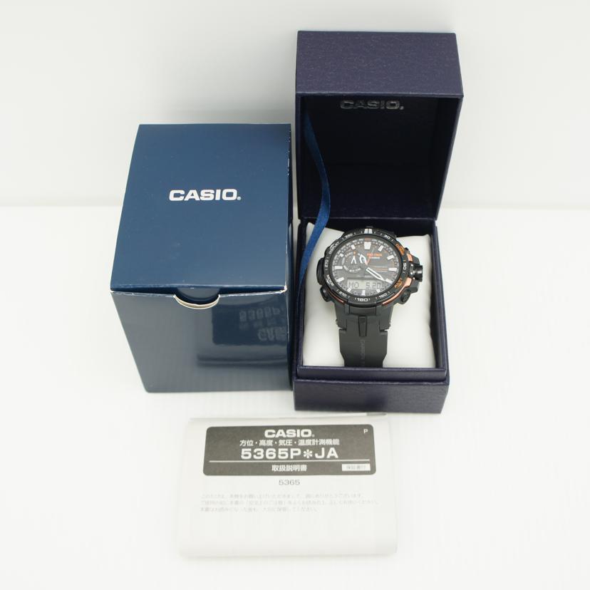 CASIO カシオ/PRO TREK ソーラー電波/PRW-6000Y-1F//ABランク/09