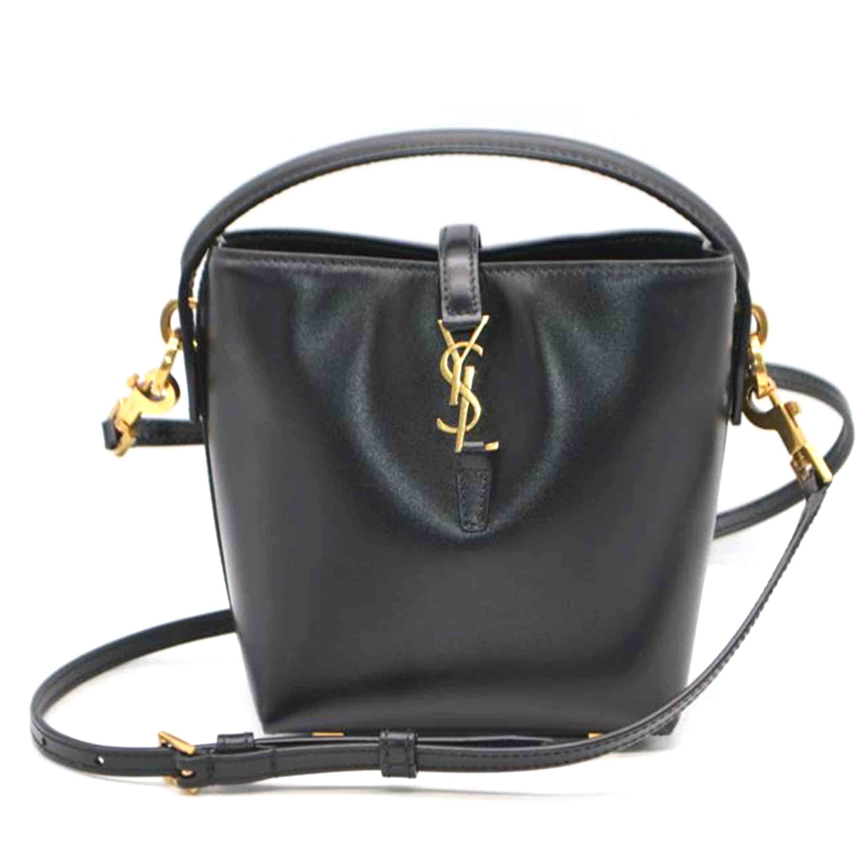 SAINT LAURENT サンローラン/LE37ミニ/カーフスキン/ノワール/765870//082*/SAランク/89