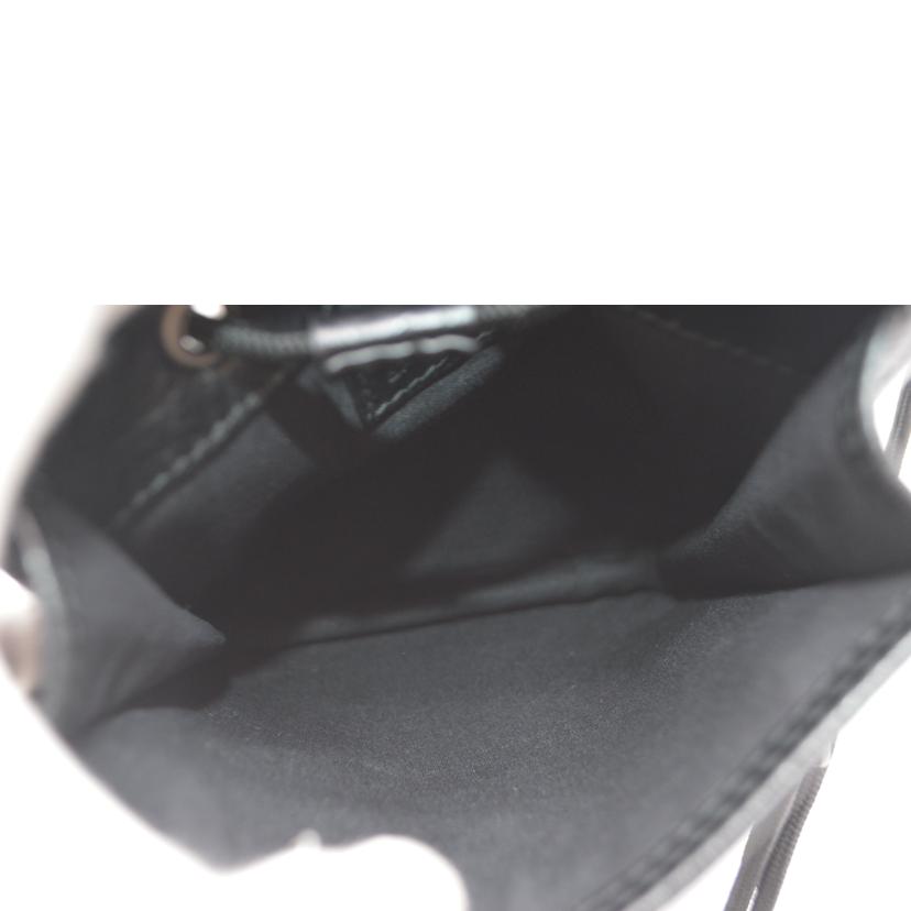 BALENCIAGA バレンシアガ/エクスプローラーショルダーレザーポーチ/ノワール/532298//100**********/Aランク/89