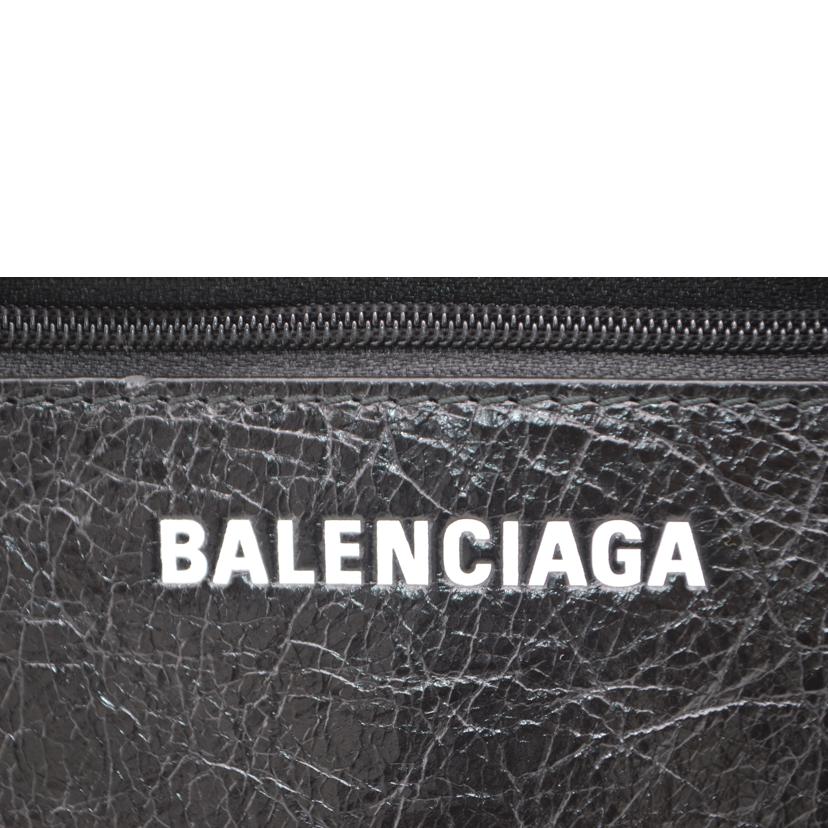 BALENCIAGA バレンシアガ/エクスプローラーショルダーレザーポーチ/ノワール/532298//100**********/Aランク/89