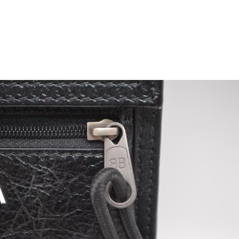 BALENCIAGA バレンシアガ/エクスプローラーショルダーレザーポーチ/ノワール/532298//100**********/Aランク/89