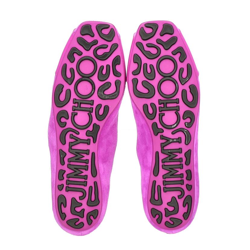 JIMMY CHOO/◇ビジューフラットシューズ/サイズ35 1/2 /約22.5cm//SAランク/06