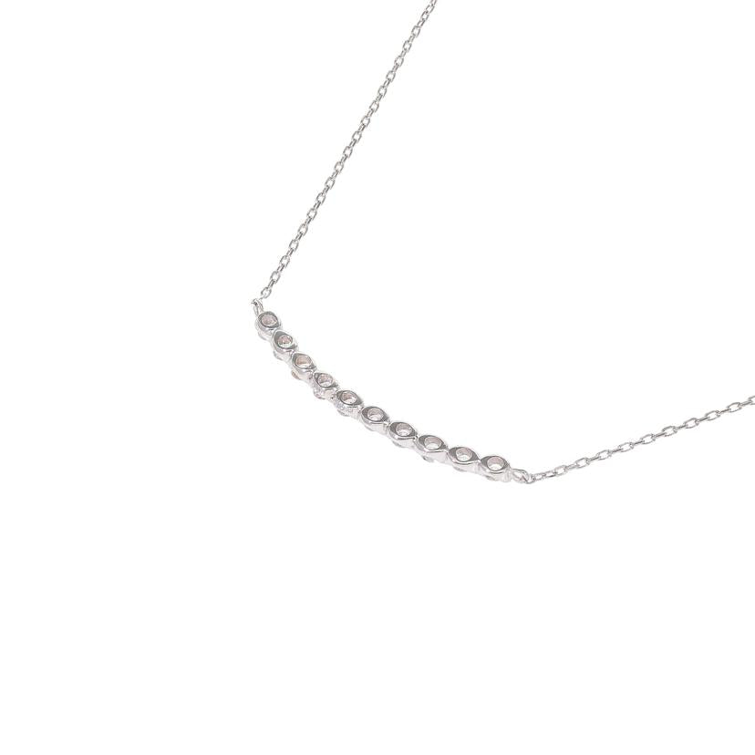 PT950/850ダイヤネックレス0.20ct//Aランク/64