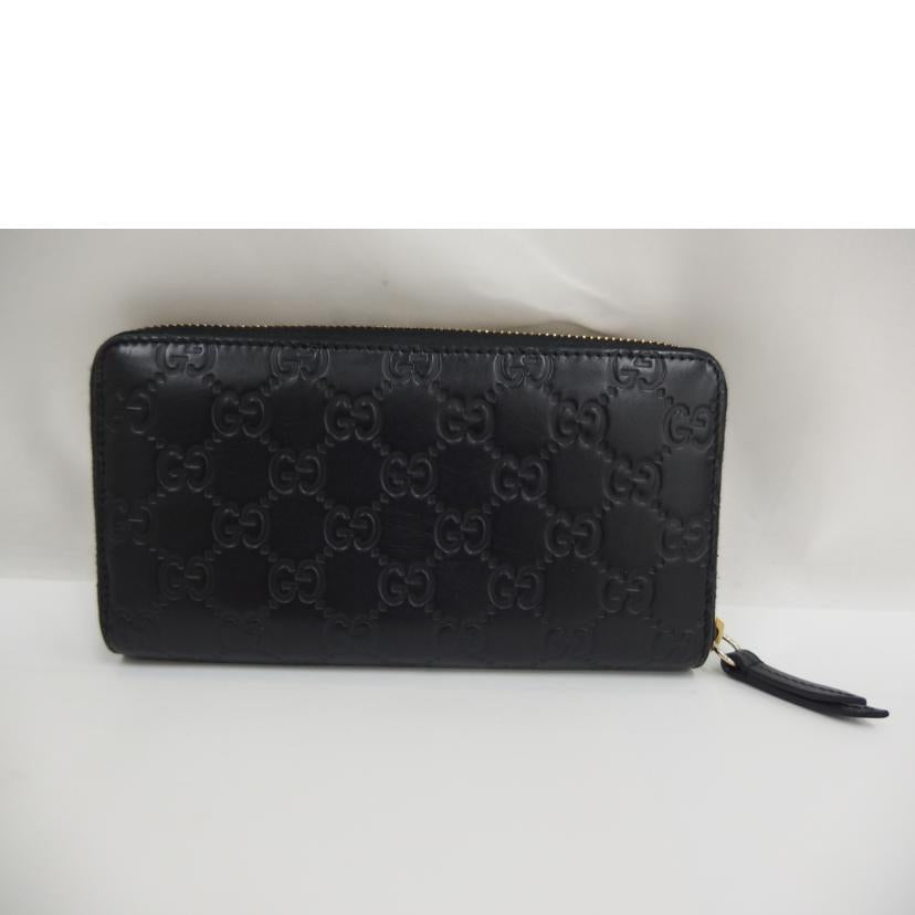 GUCCI グッチ/グッチシマラウンドファスナー財布/410102//214*/Bランク/82