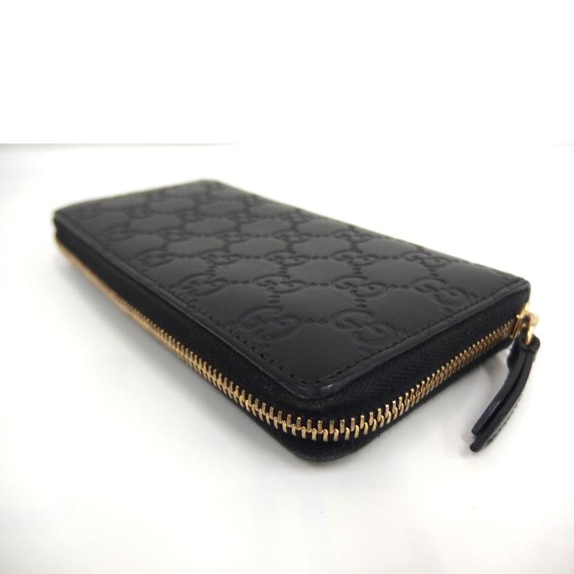 GUCCI グッチ/グッチシマラウンドファスナー財布/410102//214*/Bランク/82