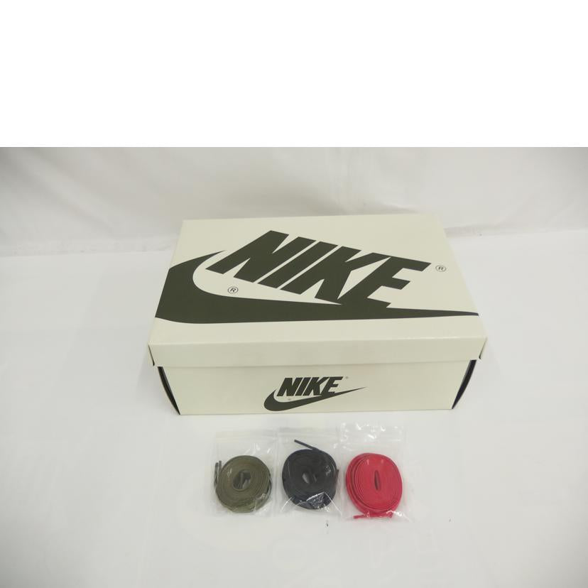 NIKE ナイキ/Travis Scott × NIKE AJ1 Low OG "Medium Olive"/DZ4137-106//ABランク/82