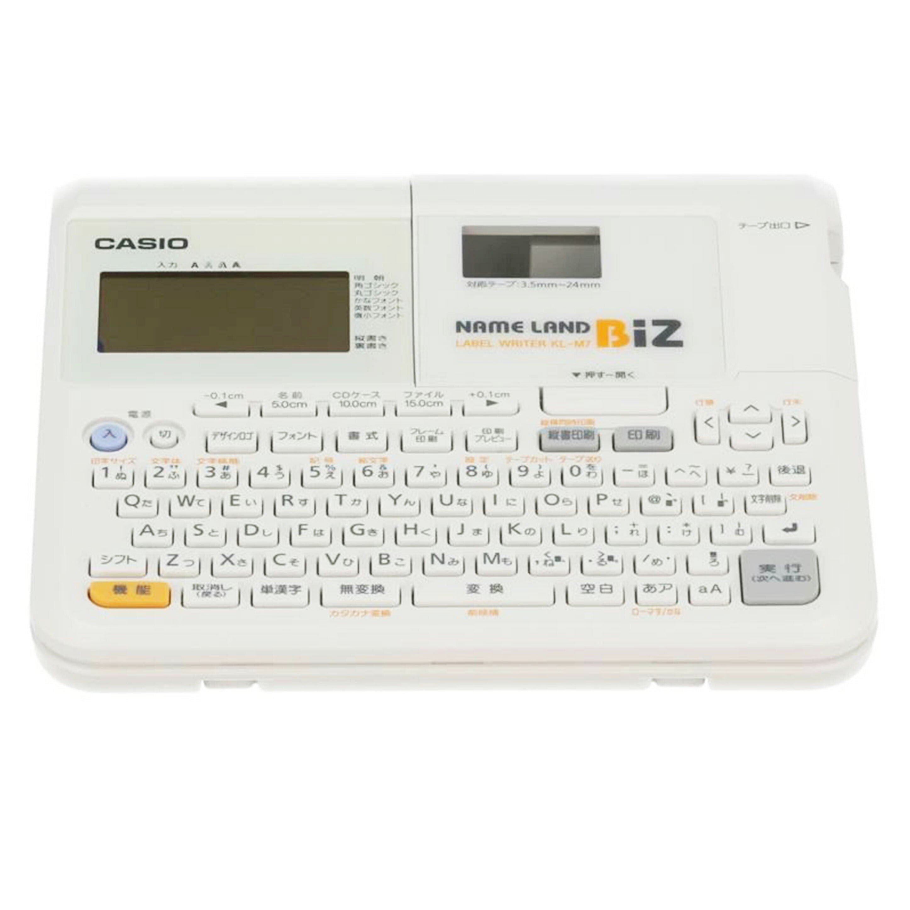 CASIO カシオ /ラベルライター/KL-M7 NAMELAND BIZ//097BW1YCA011433/Aランク/81