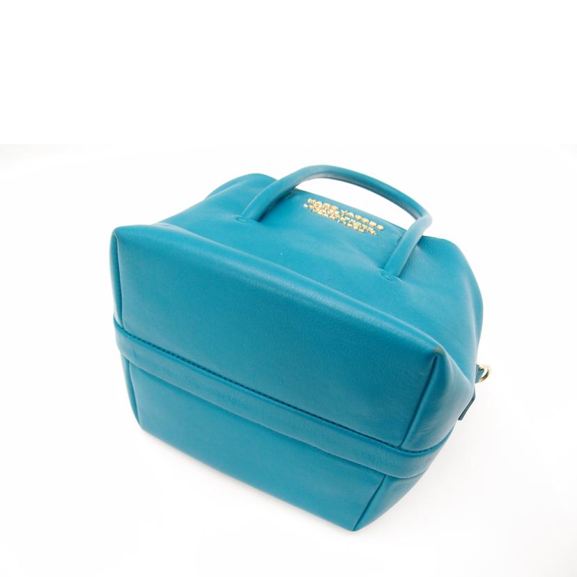 MARC JACOBS マークジェイコブス/ザデュエット2wayハンド/ブルー//SLB****/Aランク/69