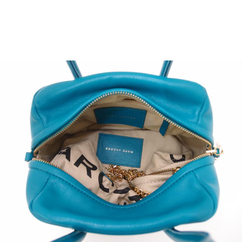 MARC JACOBS マークジェイコブス/ザデュエット2wayハンド/ブルー//SLB****/Aランク/69