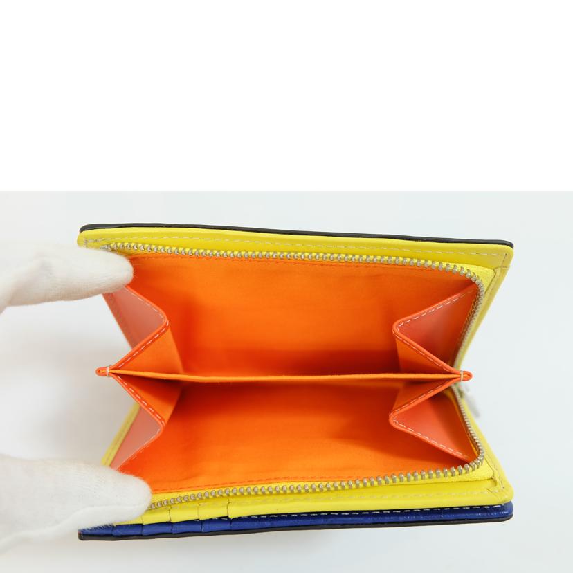 CASTELBAJAC カステルバジャック/L字型レザー二つ折り財布/Aランク/71