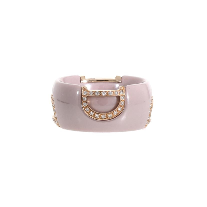 DAMIANI/750アイコンセラミックダイヤリング #13//ABランク/19