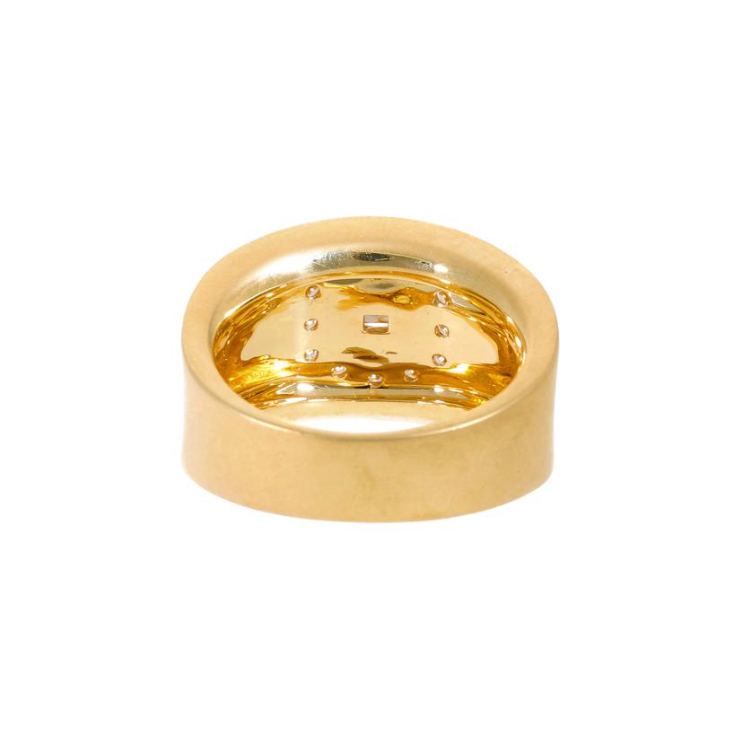 POLA/K18ダイヤリング0.13/0.20ct//ABランク/38