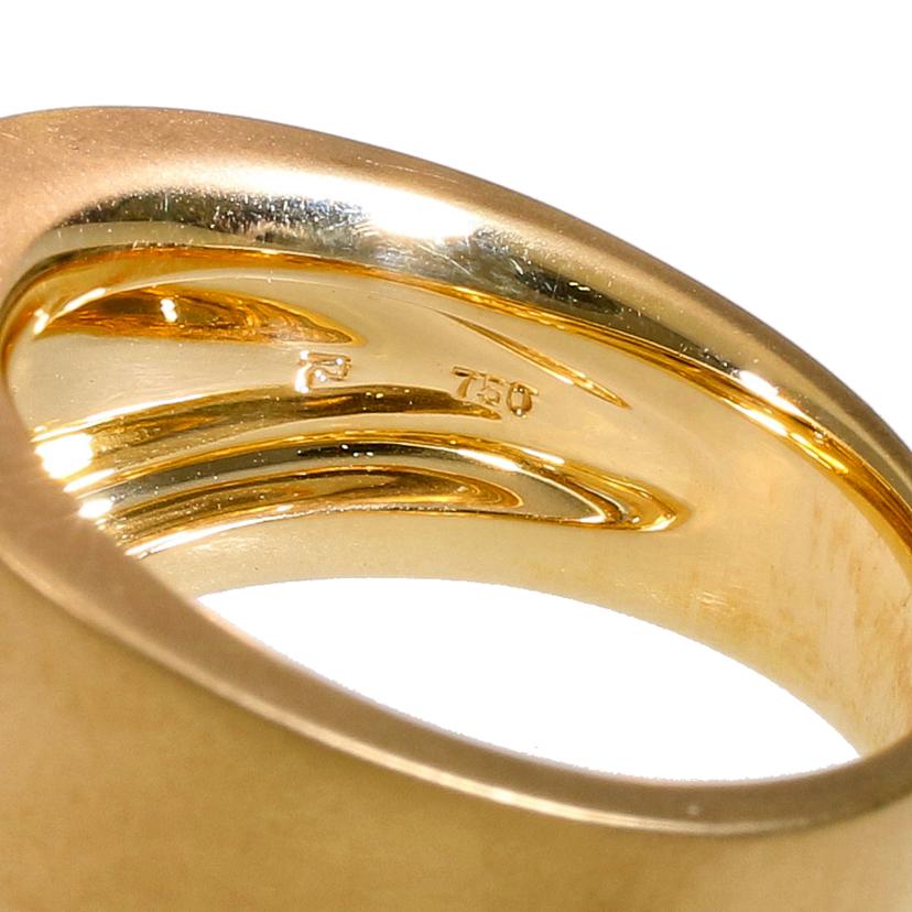 POLA/K18ダイヤリング0.13/0.20ct//ABランク/38