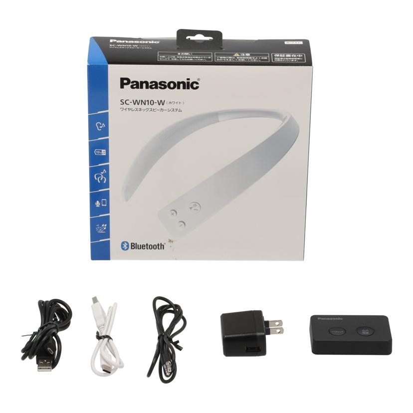 Panasonic パナソニック/ワイヤレスネックスピーカー/SC-WN10-W//MA2GG002662/Bランク/71