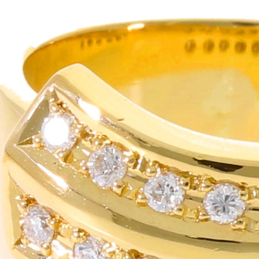 /◎K18ダイヤリング0.26ct//ABランク/59