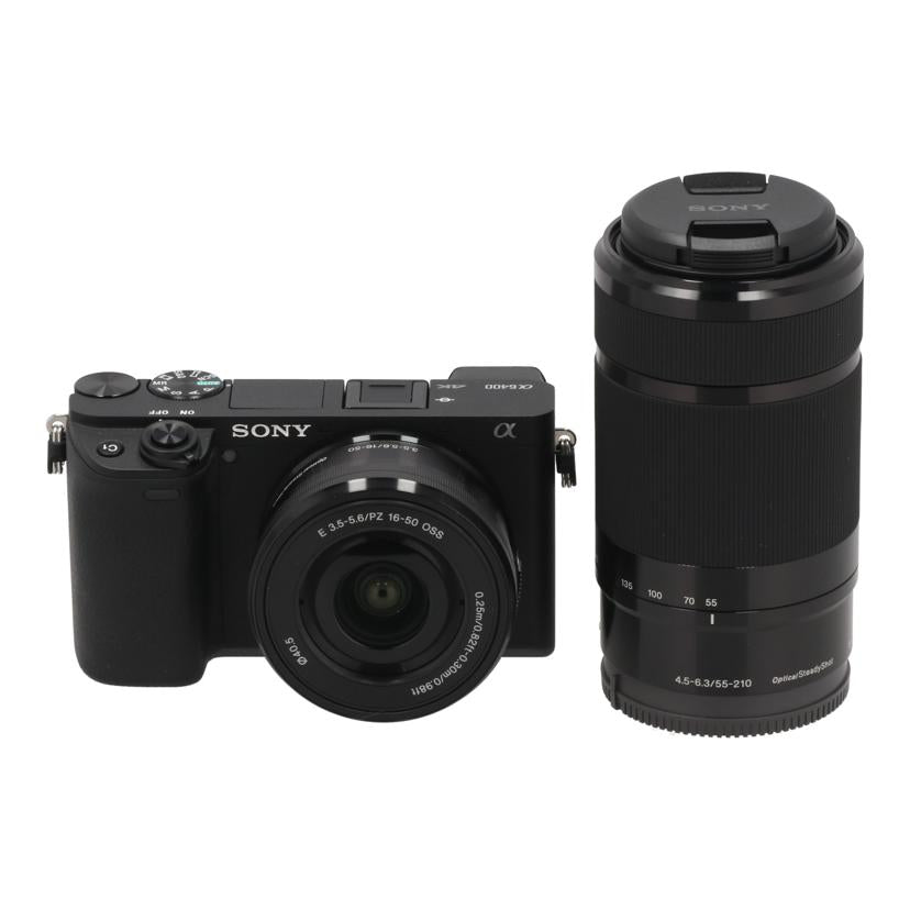 SONY ソニー /ミラーレス一眼 ダブルズームキット/α6400/ILCE-6400Y//S013134455B/Bランク/70