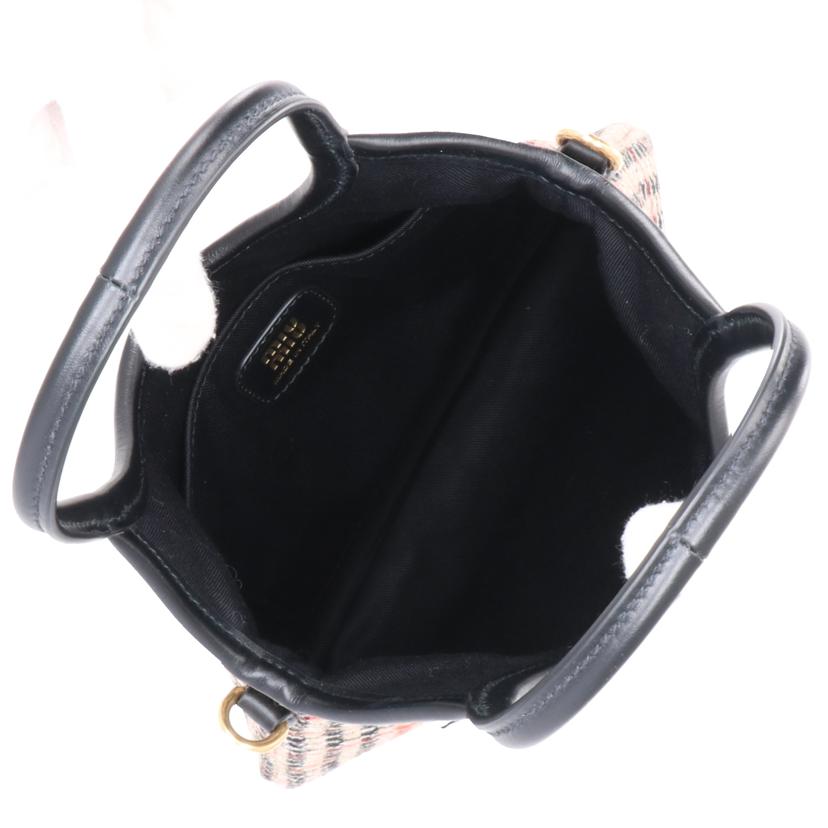 miumiu ミウミウ/IVYロゴ/タータンチェックショルダー/ポップアップ日本限定//Aランク/91