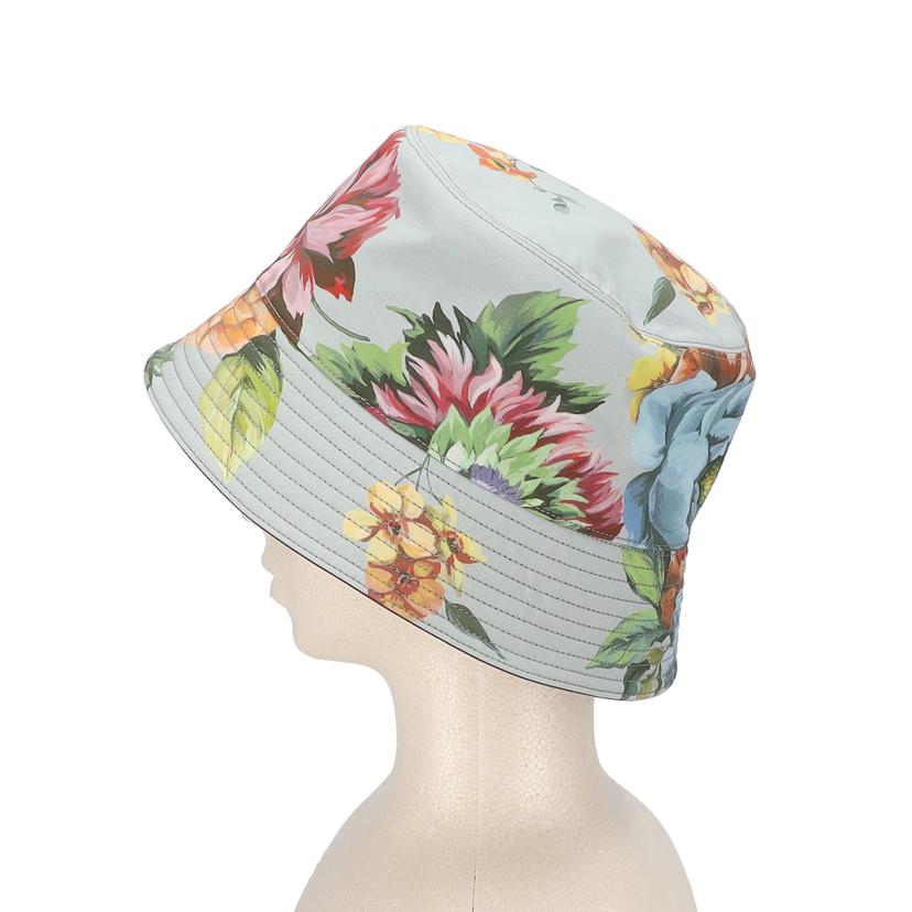 PRADA プラダ/トライアングルロゴ/リバーシブルバケットハット/2024//Aランク/91