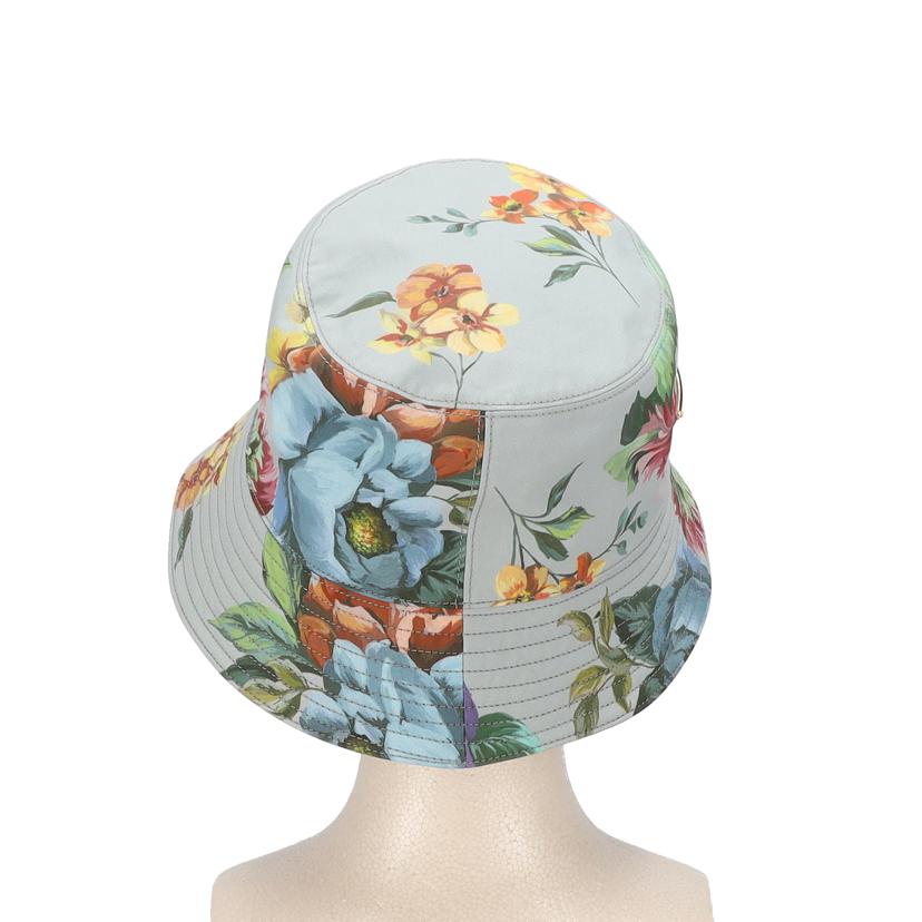 PRADA プラダ/トライアングルロゴ/リバーシブルバケットハット/2024//Aランク/91