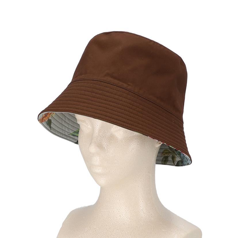 PRADA プラダ/トライアングルロゴ/リバーシブルバケットハット/2024//Aランク/91