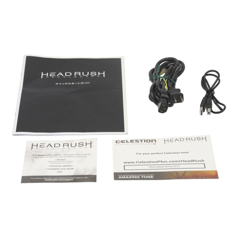 HEAD RUSH ヘッドラッシュ/マルチエフェクター/シミュレーター/PEDALBOARD//(21)A12103227322242/Bランク/77