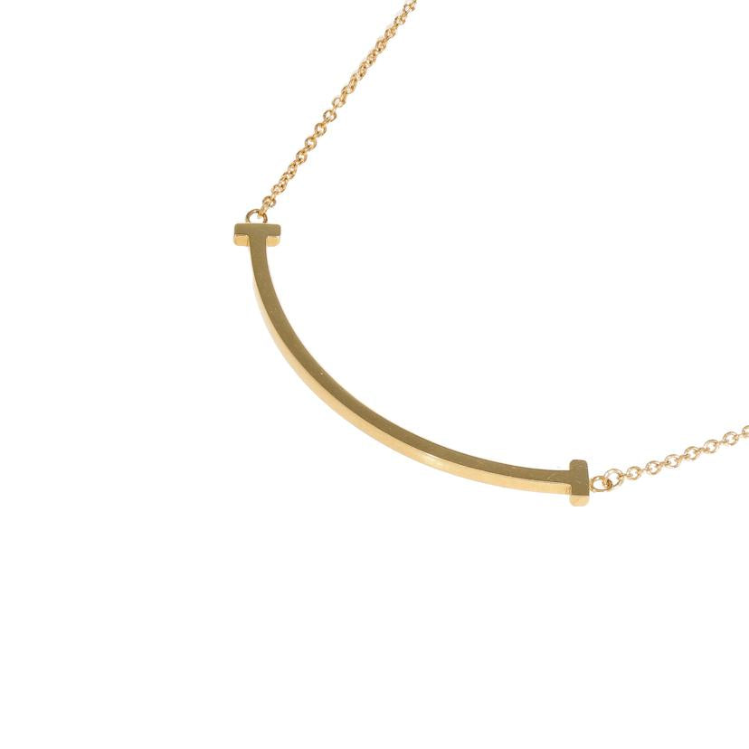 TIFFANY ティファニー/ TIFFANY&Co. Tスマイル スモール K18YG レディース ネックレス//ABランク/19