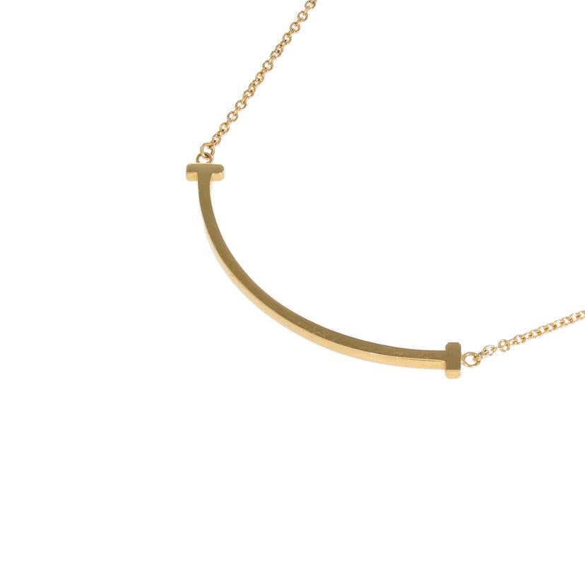 TIFFANY ティファニー/ TIFFANY&Co. Tスマイル スモール K18YG レディース ネックレス//ABランク/19