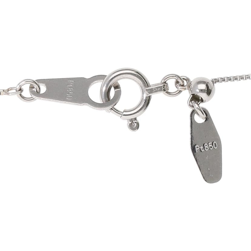 /ヴァンドーム Pt950/850ダイヤネックレス0.18ct//Aランク/81