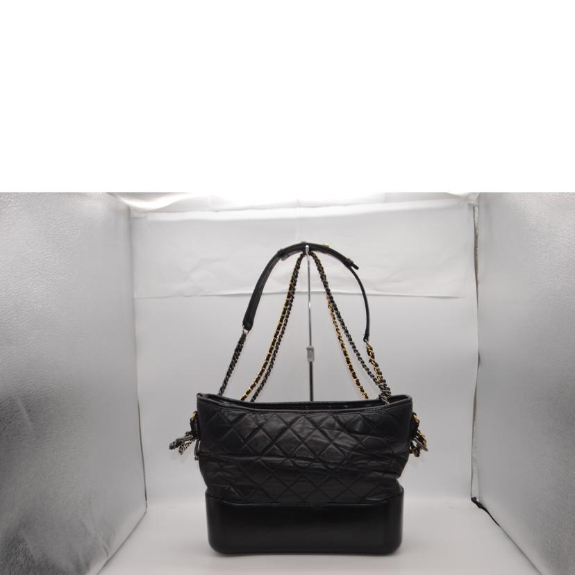 CHANEL シャネル/ガブリエルドゥシャネルラージホーボーショルダー/ノワール/A93824//253*****/ABランク/89