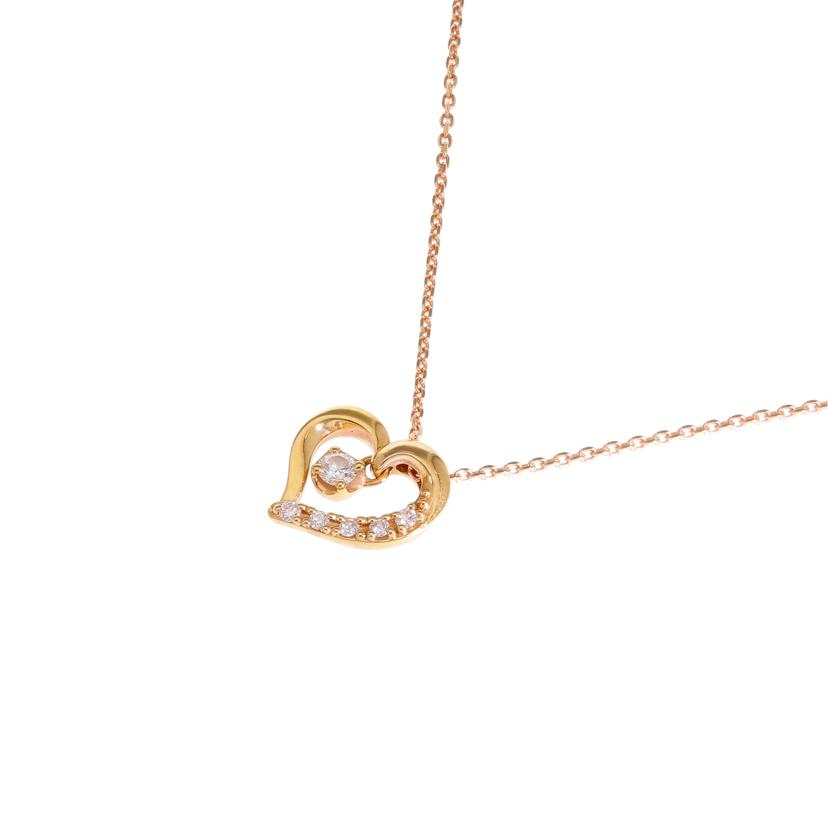 4℃ /4℃ K18ダイヤネックレス//Aランク/81