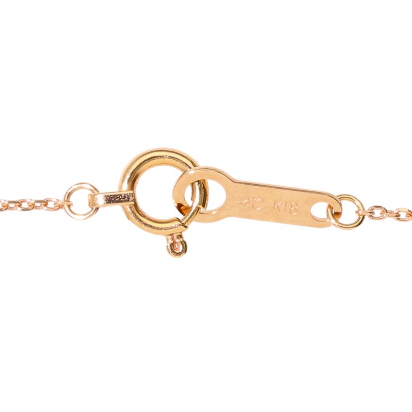 4℃ /4℃ K18ダイヤネックレス//Aランク/81