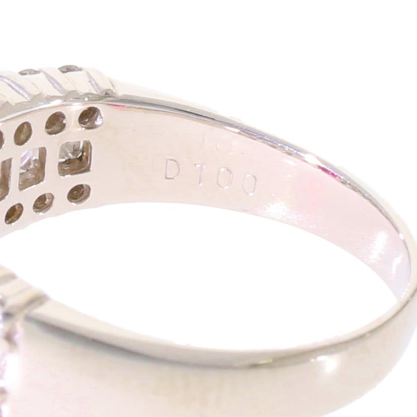 /◎Pt900ルビーダイヤリング1.04/D1.00ct//Aランク/59
