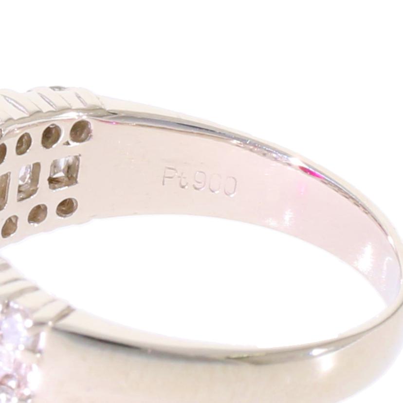 /◎Pt900ルビーダイヤリング1.04/D1.00ct//Aランク/59
