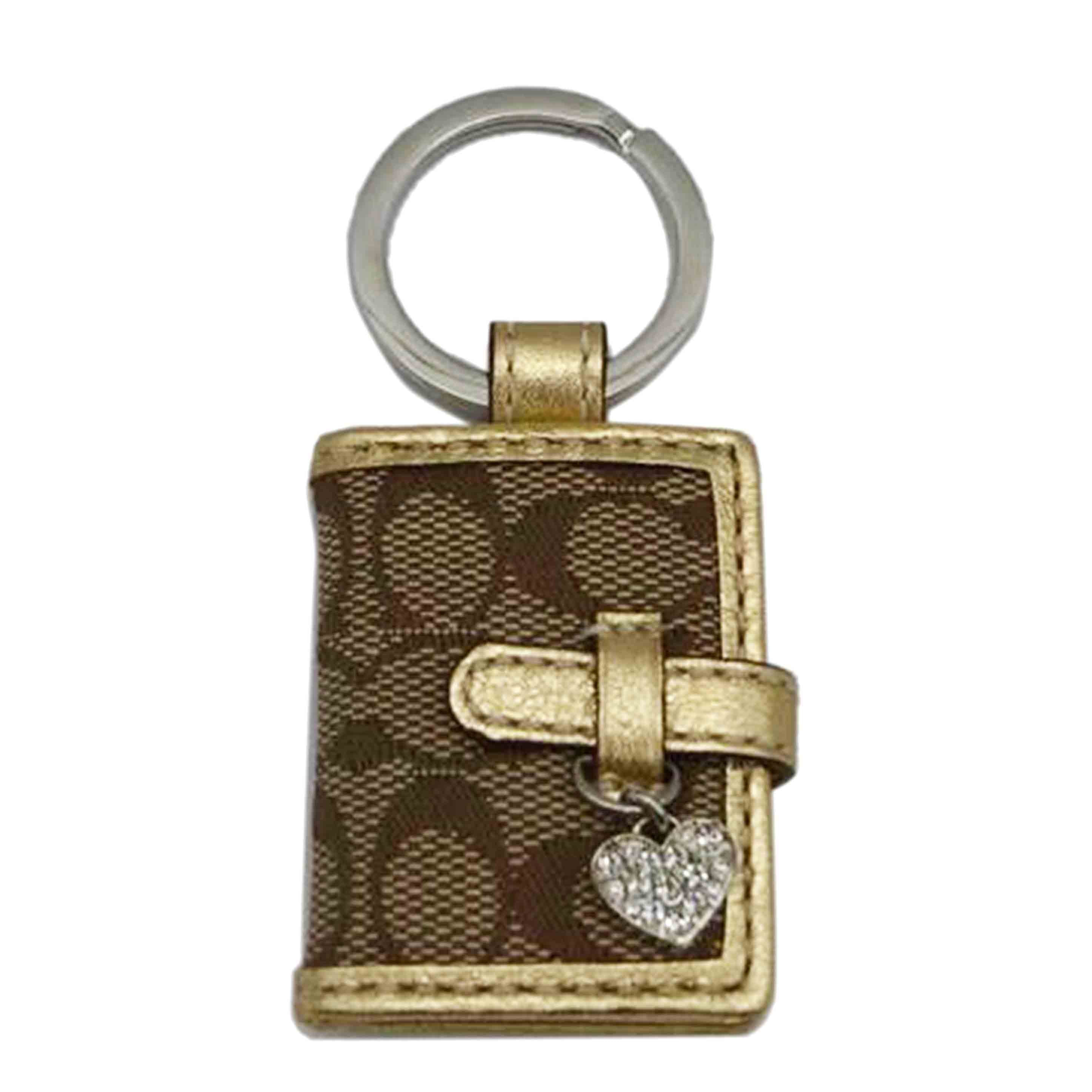 COACH コーチ/シグネチャーハートブックキーホルダー/F61848//SAランク/89