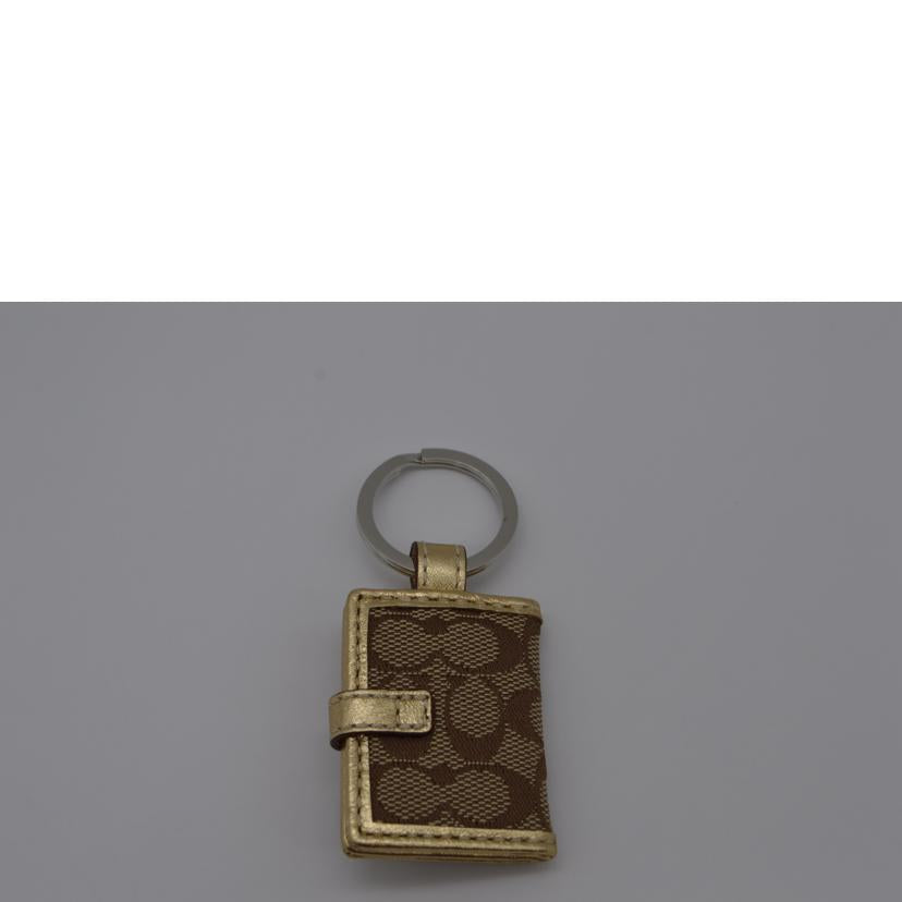COACH コーチ/シグネチャーハートブックキーホルダー/F61848//SAランク/89