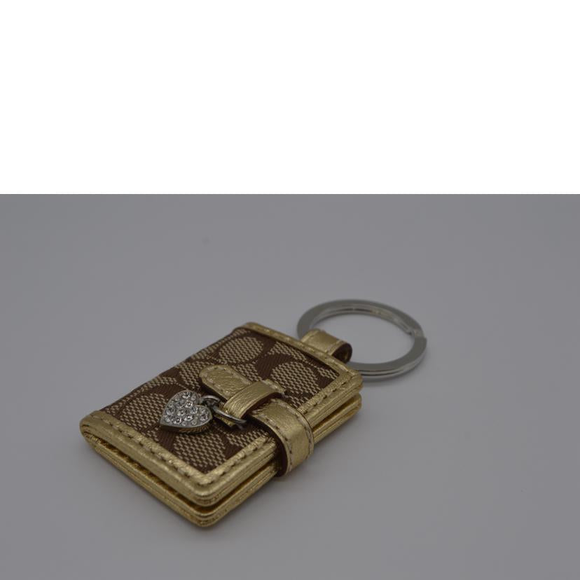 COACH コーチ/シグネチャーハートブックキーホルダー/F61848//SAランク/89