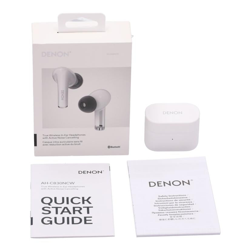 DENON デノン/ワイヤレスイヤホン/AH-C830NCW//DBRJ092101019/Bランク/62