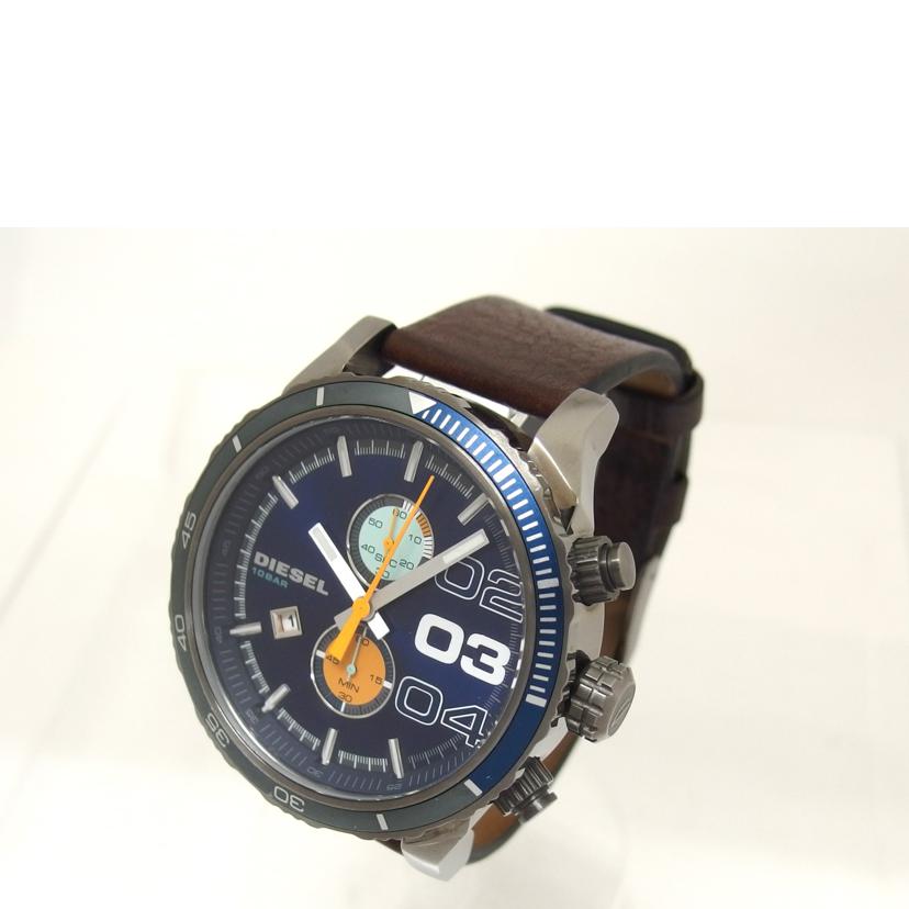 DIESEL ディーゼル /ダブルダウン48/クロノデイトウォッチ/クォーツ/DZ-4350//251***/Bランク/04
