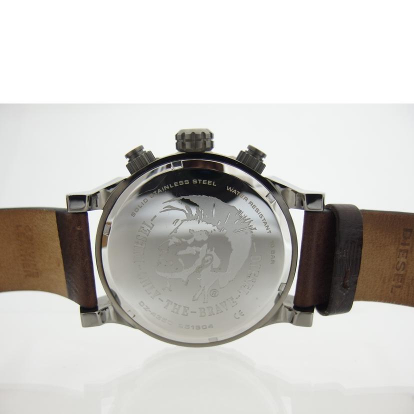 DIESEL ディーゼル /ダブルダウン48/クロノデイトウォッチ/クォーツ/DZ-4350//251***/Bランク/04