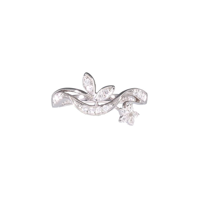 K18WGダイヤリング0.20ct//Aランク/64