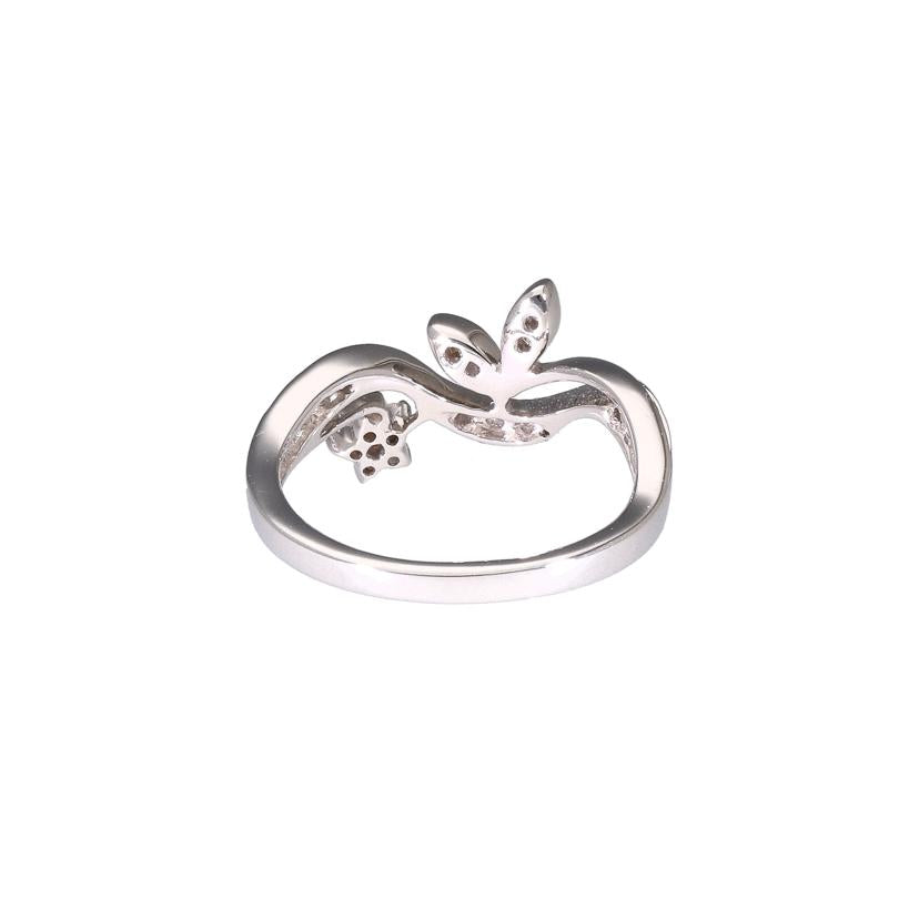 K18WGダイヤリング0.20ct//Aランク/64