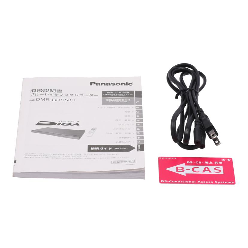 Panasonic パナソニック /BCレコーダー リモコン欠品/DMR-BRS530//VN9GA005014/Cランク/62