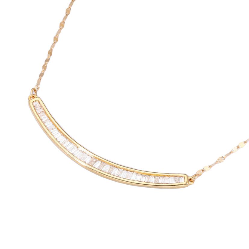 / K18ダイヤネックレス0.25ct//Aランク/05