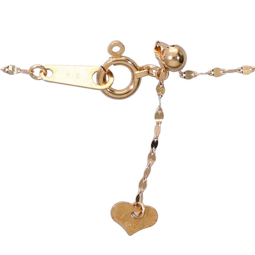 / K18ダイヤネックレス0.25ct//Aランク/05